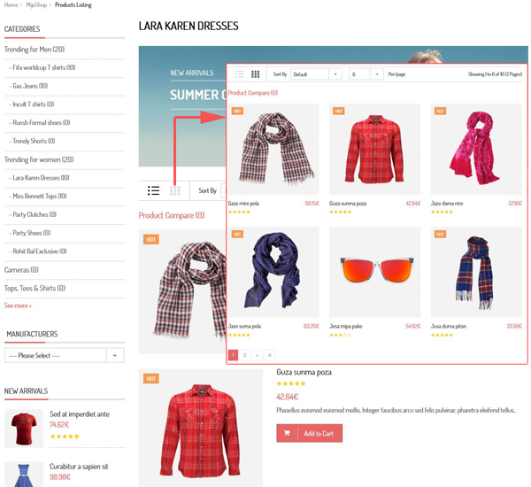 SJ Style - Grid and list view SJ Style - Grid and list view