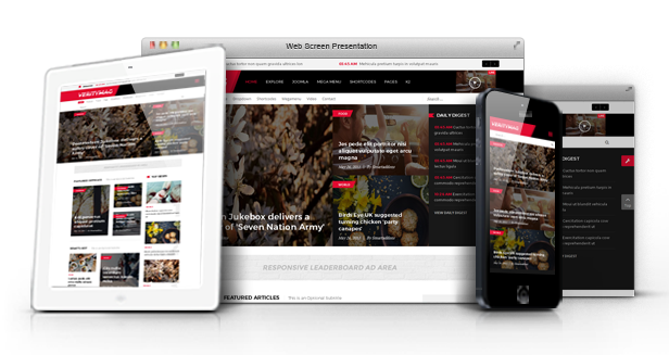 FULLY RESPONSIVE LAYOUT