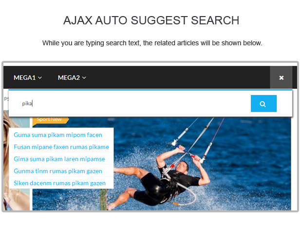 ajax search