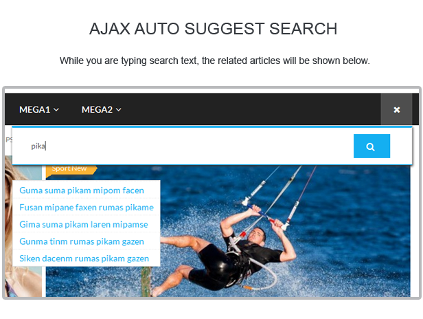 ajax search ajax search