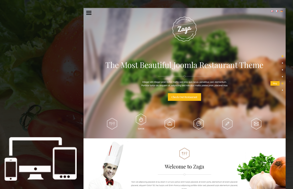 Zaga - Fully responsive