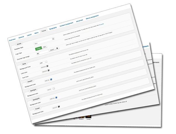 SJ Decou - Admin Panel