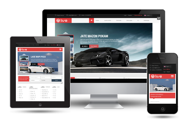 SJ Live - Fully Responsive