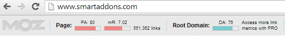 Best SEO tool - Seomoz bar