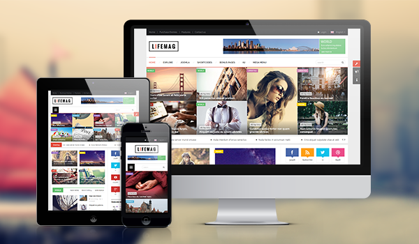 SJ LifeMag - Responsive Magazine Joomla Template