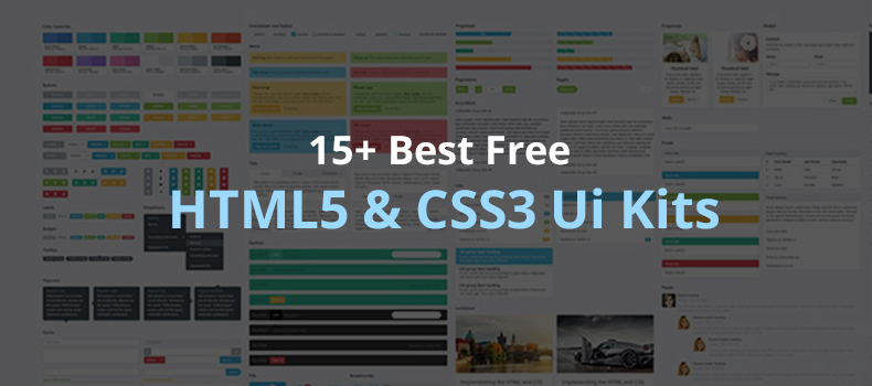 15+ Best Free HTML5 & CSS3 Ui Kits