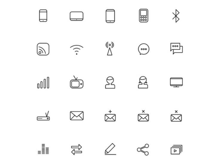 Free Communication Icons