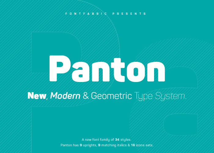 Panton free font 