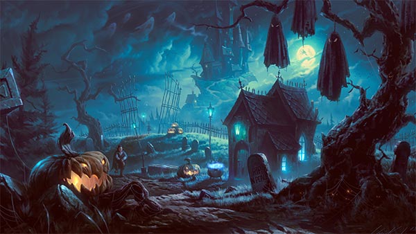 Halloween 2014 Background Wallpaper