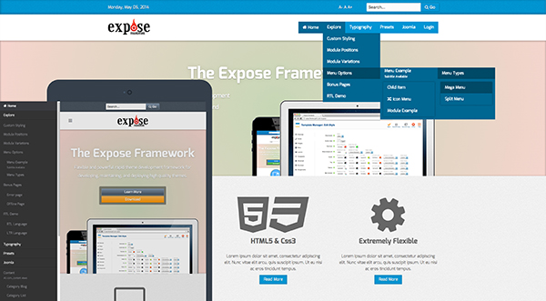 top 20 free Joomla templates 2014- smartaddons