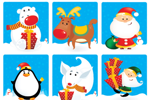 xmas vector graphics - smartaddons