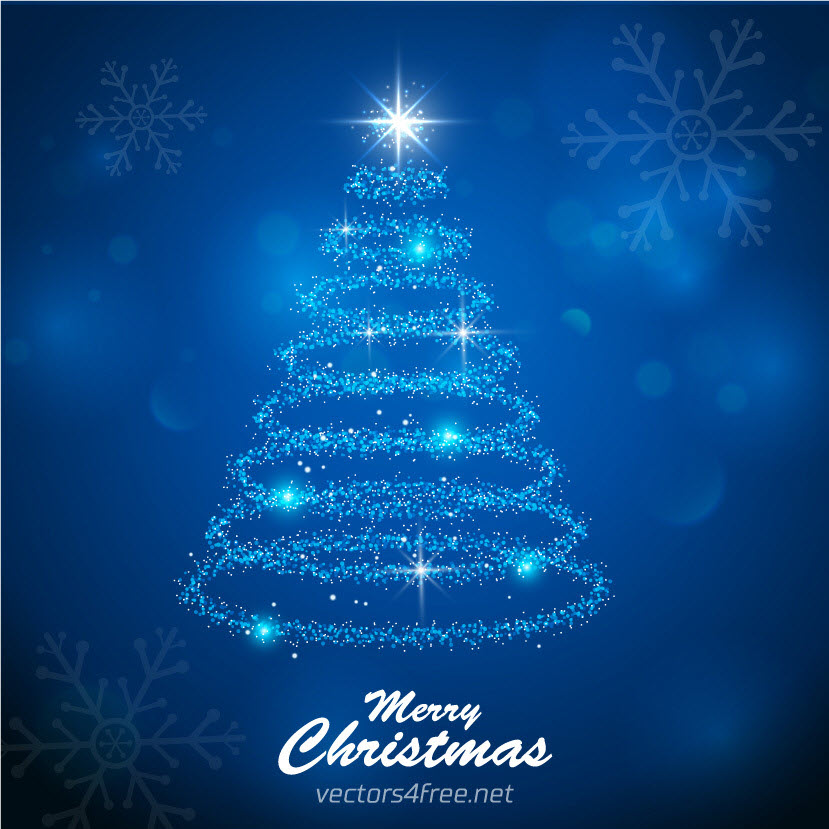 High-Quality Free Christmas Vector Graphics 2016 - Christmas Tree