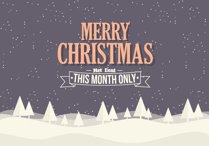High-Quality Free Christmas Vector Graphics 2016 - 23