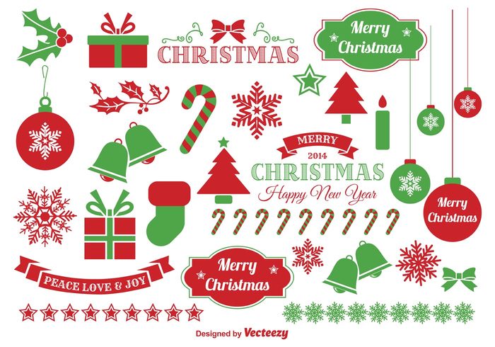 Download Download 25 High Quality Free Christmas Vector Graphics 2016 SVG Cut Files