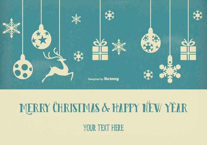 High-Quality Free Christmas Vector Graphics 2016 - 24