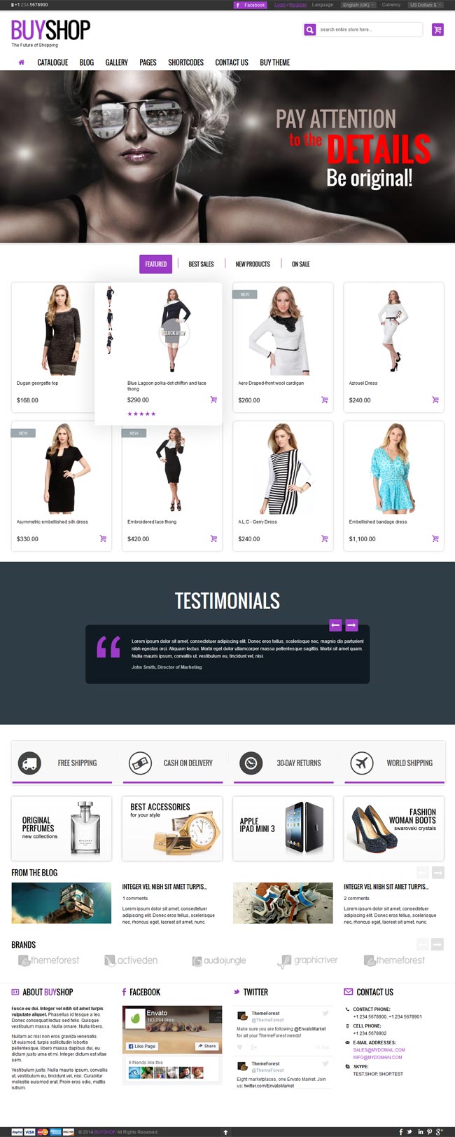 10 Best Joomla Ecommerce templates