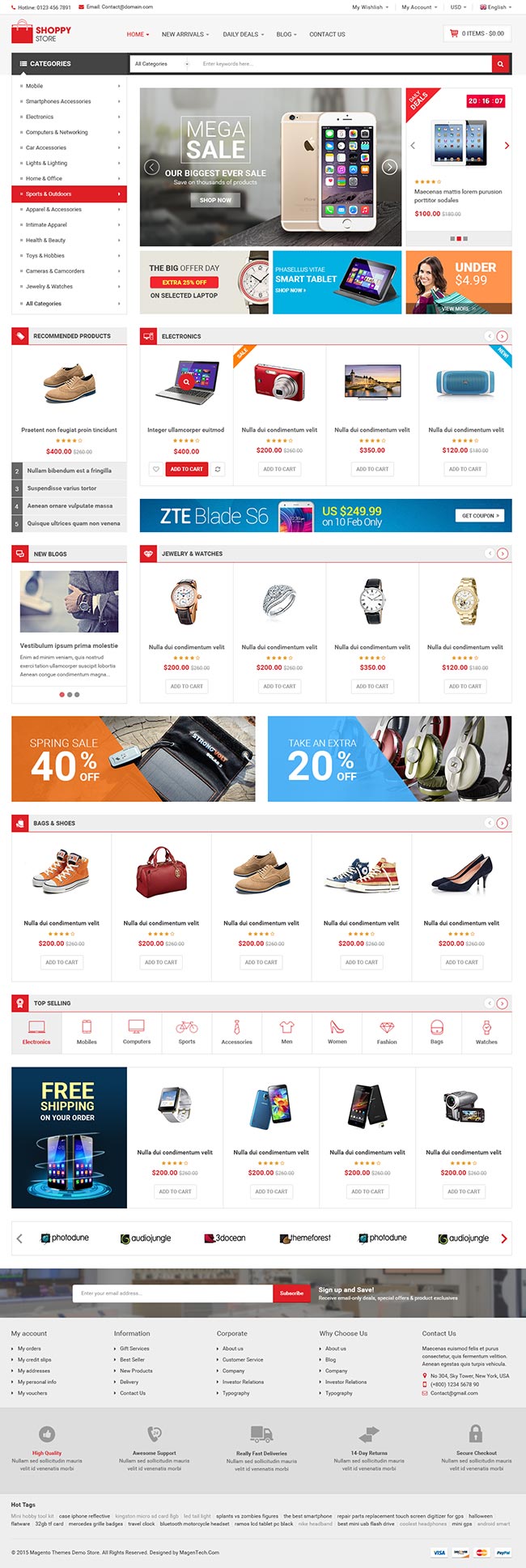  Shoppystore - 10 Best Joomla Ecommerce templates