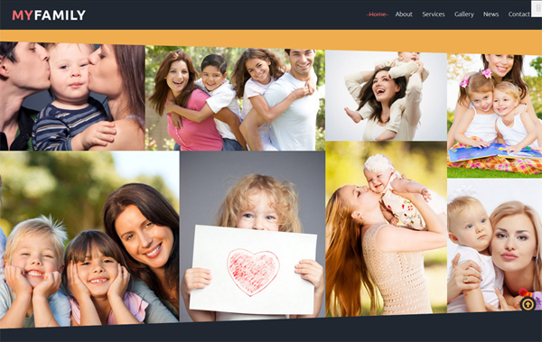 Family Center Free Joomla Template