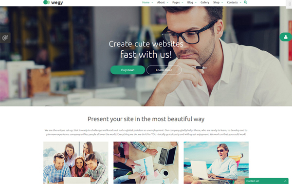 Wegy Joomla Template