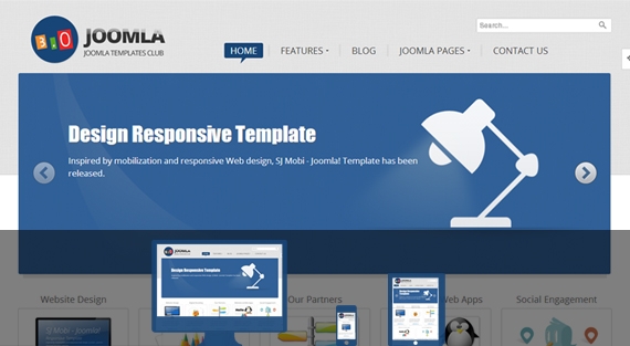 SJ Joomla3 - free Joomla template