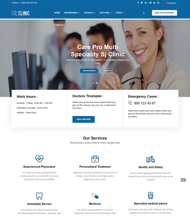 Best Medical & Healthcare Joomla Templates in 2019