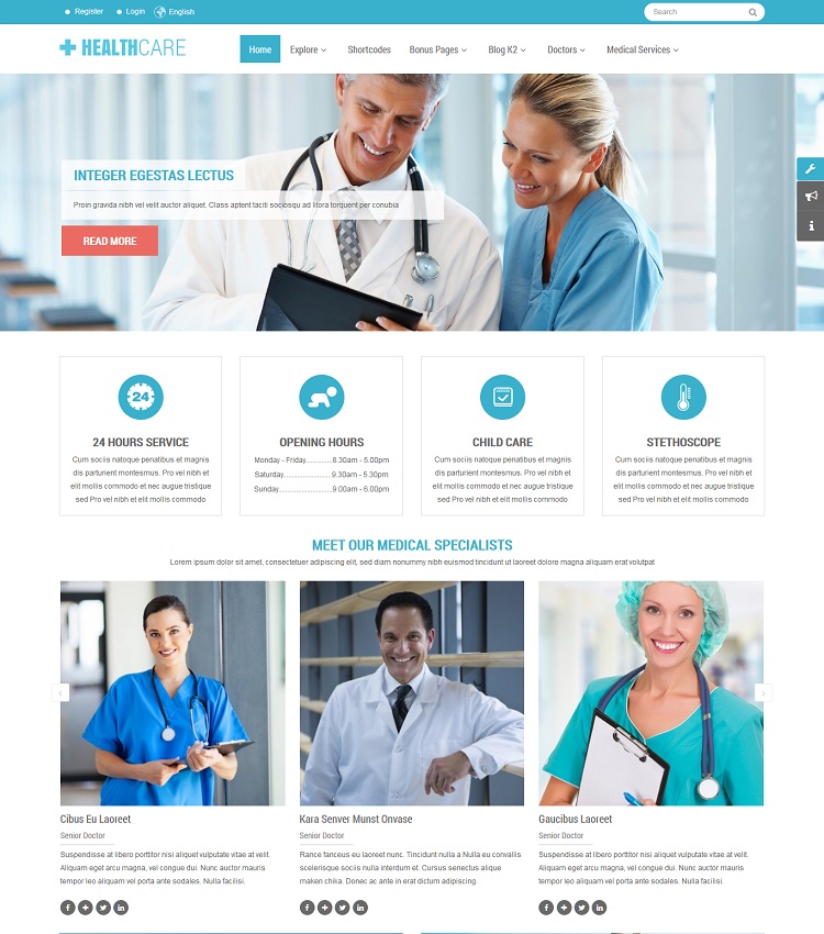 Best Medical & Healthcare Joomla Templates in 2019