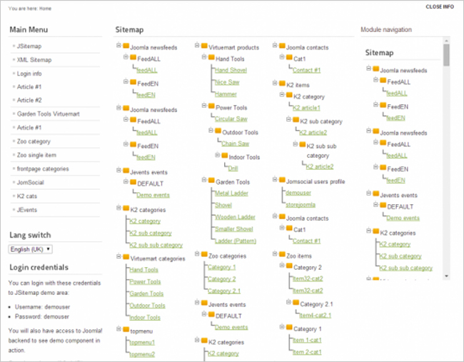  JSitemap