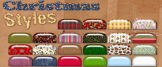 22 christmas seamless tiling styles