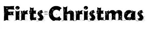 first christmas font