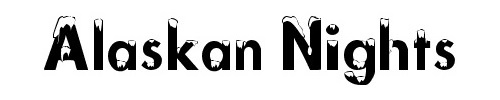 alaskan night font