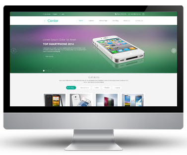 Preview SJ iCenter - Responsive Joomla Template