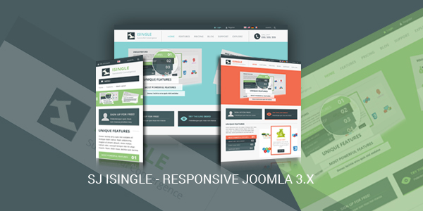Preview SJ iSingle - Responsive Joomla Template