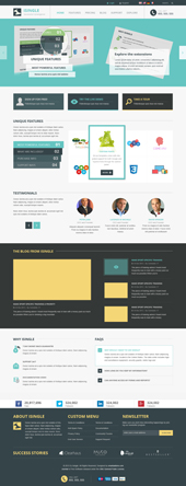 Preview SJ iSingle - Responsive Joomla Template