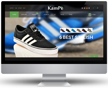 Preview SJ Kampe - Responsive Joomla Template