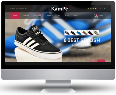 Preview SJ Kampe - Responsive Joomla Template