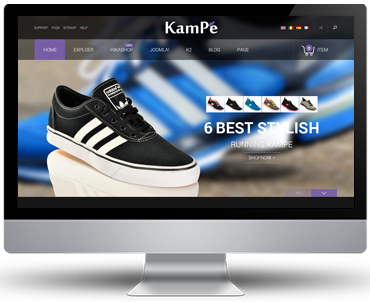 Preview SJ Kampe - Responsive Joomla Template