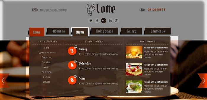 Mega Menu