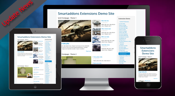 SJ K2 Frontpage - Updated Joomla 3.x