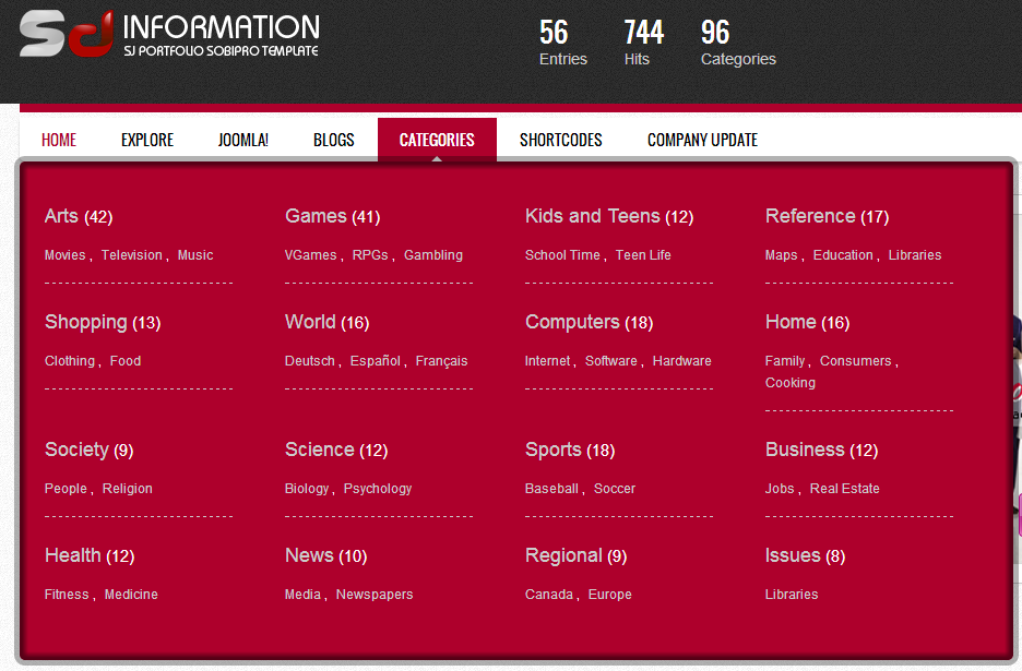 company directory templates