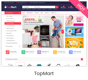 GoldMart - Modern Marketplace Magento 2 Theme - 2