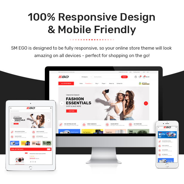 Ego – Marketplace Multipurpose Magento 2 Theme