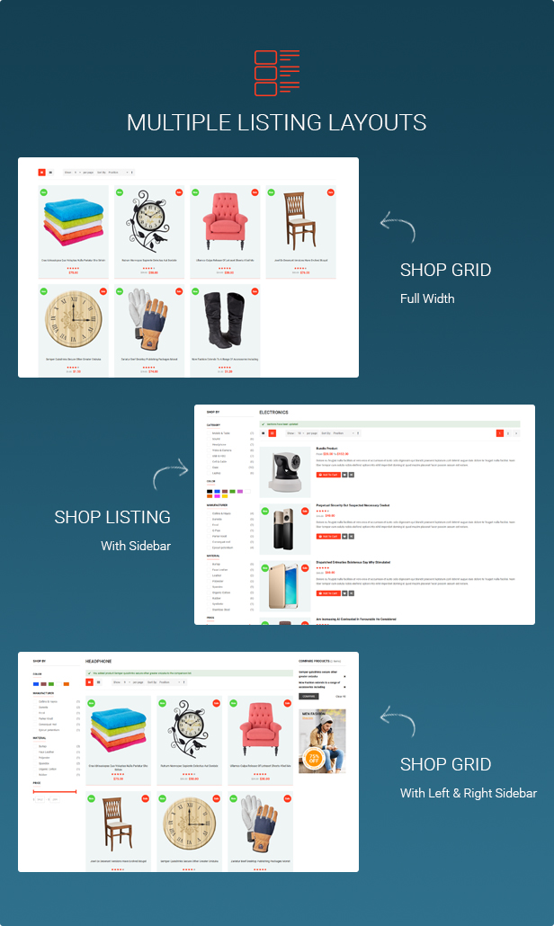 E-market - Stunning and Responsive Magento 2.1 Theme