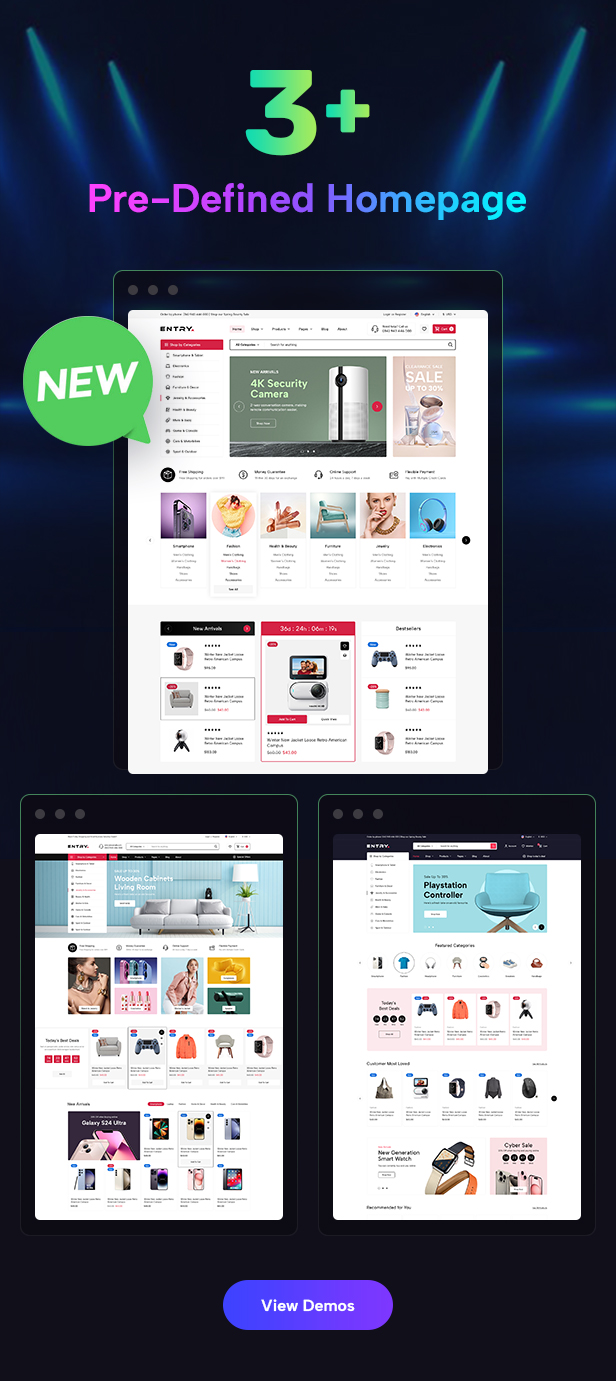 Entry - SuperShop Responsive Magento 2 Theme