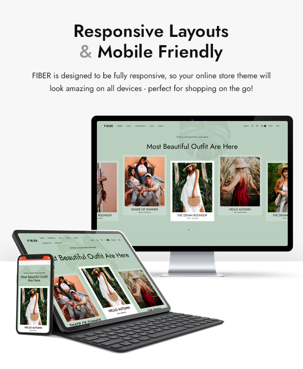 Fiber - Modern Fashion Store Magento 2 Theme - 2