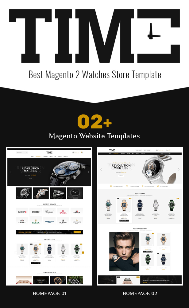 Time – Modern Magento 2 Watch Store Theme