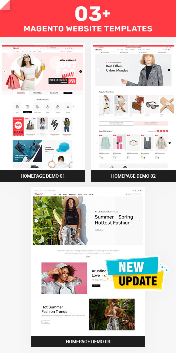 Tomoc - Chic Fashion Store Magento 2 Theme - 2