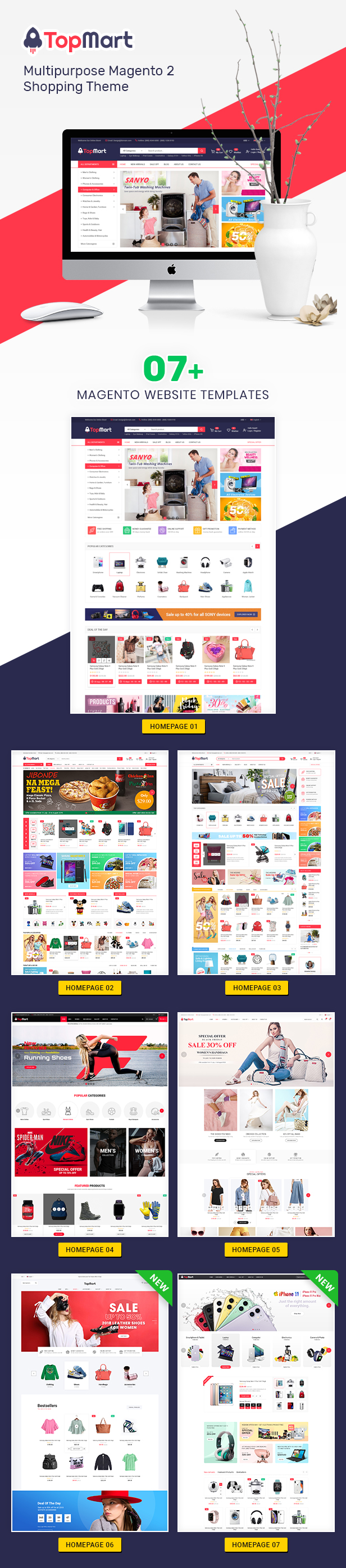TopMart - MultiPurpose Responsive Magento 2 Shopping Theme - 6