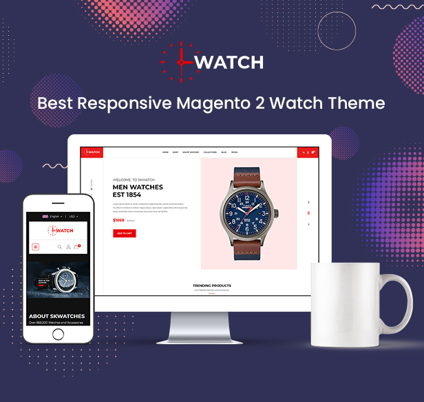 Watch - Multipurpose Responsive Magento 2 Theme - 1