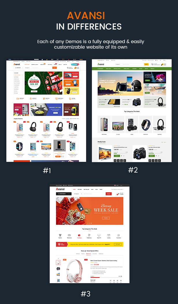 Avansi - Opencart Theme