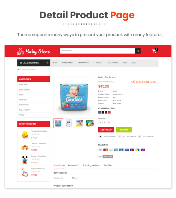 Babystore - Opencart 3 Theme